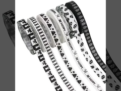 Пасхальная ленточка, черно-белый пасхальный венок, украшение лука ленточка, пасхальная корзина с яйцами, подарочные пакеты