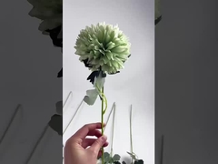 Новый производитель поставляет искусственные цветочные одиночные луковичные шарики на складе для свадебных шелковых цветов, хо