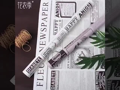 Английские газеты ретро, крафт-бумага, букетная бумага на День Святого Валентина, упаковка для цветов роз