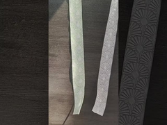 2.5 см китайский традиционный рисунок рыбьей шкалы рисунок лента цветочная упаковка сувенир украшение коврик