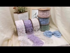 Корейский стиль высококлассный рыбный человек кружевная лента 7 см аксессуар для волос с высококлассным ощущением DIY лента полупрядица