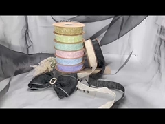 Шнурки для сэндвичей, газа для снега, лента 15 мм, ткань, аксессуары для одежды, аксессуары для волос, DIY