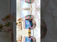 Новая онлайн корейская лента тюльпан снег шелк лента цветок упаковка аксессуары для волос лук одежда лента