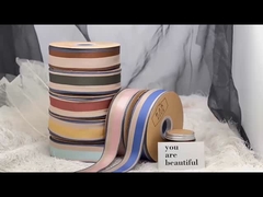 10,0 см матовая полосатая лента