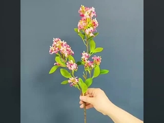 Тысяча миль аромат одноветвистый Золотой османтус Симулированный цветок Высокое качество Лиловый цветок L