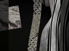 Лента из серии Qixi Black Silver