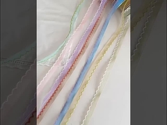 1 см волновой край пряжи лента цветочный букет цветочный галстук выпечка DIY ручной работы цветочные упаковочные материалы