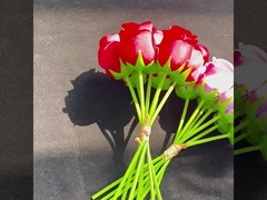 Симулированная Роза с 7 головами Роза Императорская Конкубина Роза Ручная Роза Бунт Домашняя мебель Гостиница