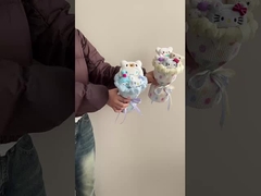 Дофаминная ткань из полиэтиленовой ткани готовый букет мыла роза подарок на День святого Валентина для лучших друзей и девушки