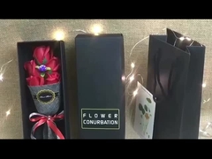 Креативный мыло с искусственными цветами, букет из 5 роз, подарок на день рождения девушки.