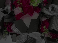 Розовые букеты мыла, творческие подарки на День матери, День святого Валентина и Крис.