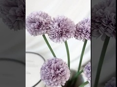 Имитация цветка, мини-шарик из 6 частей, украшение для дома, обеденного стола, цветочная композиция, мягкое украшение для отеля, цветочный декор