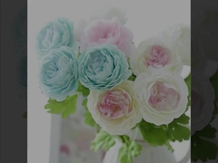 Симулированный пион, поддельный цветок, лотос, океанский пион, одноголовый шелковый цветок, свадебный искусственный поток