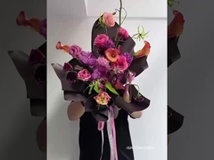 Любимая матовая матовая матовая цветочная цветочная оберточная бумага