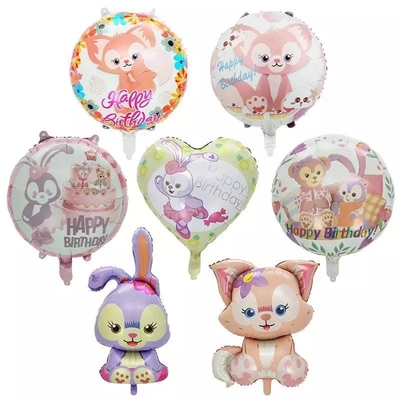 Хорошая цена. Воздушные шары Globos фольги Stellalou Lina колокола Duffy мультфильма Wholesal для детей украшения дня рождения забавляются воздушный шар онлайн