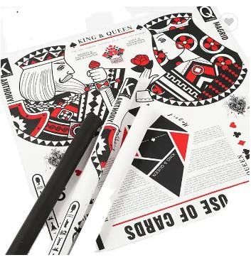 Купить Креативные карточки для игры, цветочные обертки, пластиковая бумага Производство в сети