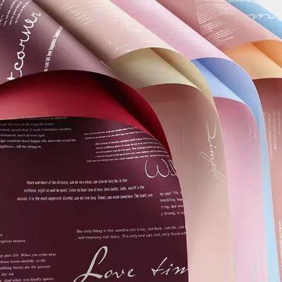 Купить Водонепроницаемая букетная бумага прозрачная бумага для упаковки цветов Производство в сети