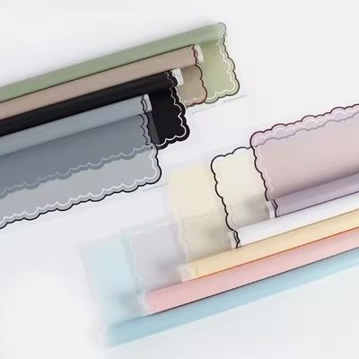 Купить Папка для упаковки цветов с волнистыми линиями Подарочная упаковка Водостойкая упаковка для подарков Производство в сети