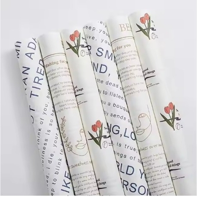 Купить Ins Style Tulip Упаковочная бумага для букета цветов 58*58см 50г Подарочная упаковка online manufacture