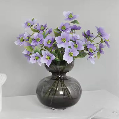 Купить Оптовая продажа 5 голов цветка Доддера искусственный цветок гельборе для домашнего убранства Производство в сети