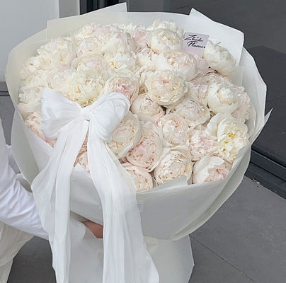 Купить Французская жемчужная снежная атласная ткань цветочный букет DIY лук украшение цветочные материалы Производство в сети