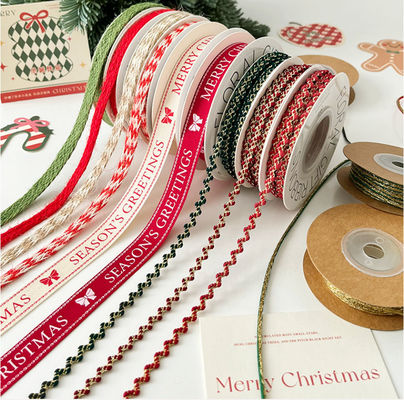 Купить Зимний снег Время лента Цветочный пучок Бук галстук Фестиваль Атмосфера Декорация Ручной работы самодельные упаковочные материалы Производство в сети