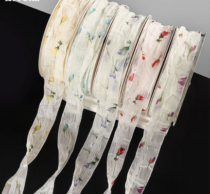 Хорошая цена. Упаковка букета на День святого Валентина Циси, свежие цветы, ленты, 3 см/10 м для использования онлайн