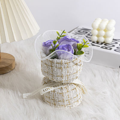 Купить Миниатюрный букет мыла в стиле французских роз на День святого Валентина 20 мая, подарок на день рождения и сувенир для вашего парня и девушки online manufacture