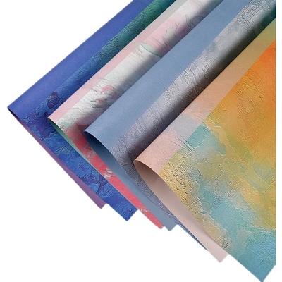 Хорошая цена по крайней мере упаковочная бумага CMYK флориста 70gsm напечатала онлайн