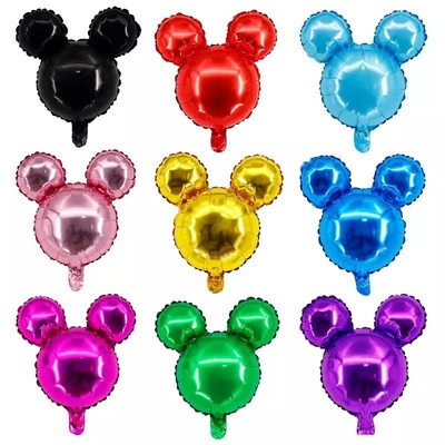 Хорошая цена. Украшение дня рождения воздушного шара фольги мыши Mickey мультфильма головы Минни 18 дюймов онлайн