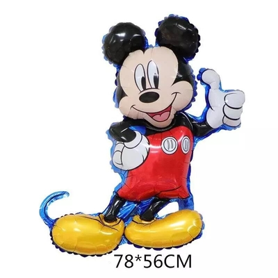 Хорошая цена. воздушный шар фольги мыши Mickey мультфильма расположения украшения дня рождения воздушного шара головы Минни сплошного цвета 18 дюймов онлайн