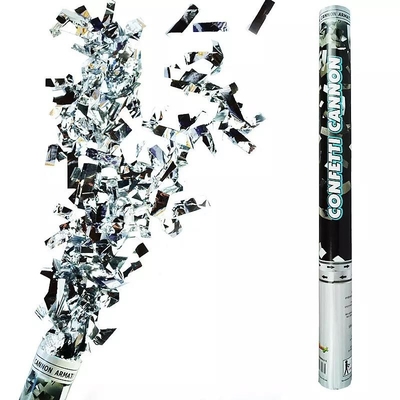 Хорошая цена. Wholseal Wedding Event And Party Favor Confetti Cannon с мини-цилиндром из золотой металлической фольги Party Popper онлайн