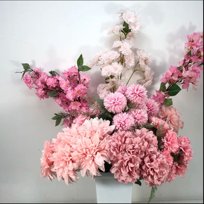 Хорошая цена. AF-111 на складе Горячая продажа Роза Шелковый пион Букет Искусственные цветы Дешевые цветы для дома Свадебные декоративные цветы онлайн