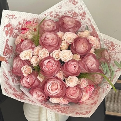 Хорошая цена. Flower Love Afternoon Black Tea Ретро оберточная бумага, бумага цветочного искусства, печатная бумага для обертывания цветов, цветочный магазин онлайн