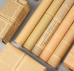 Хорошая цена. Старинная английская газетная kraft бумага цветочная упаковочная бумага онлайн