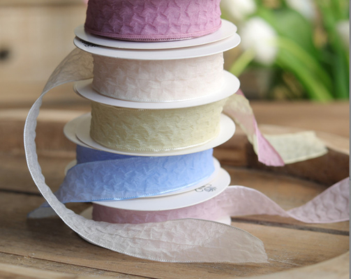 Хорошая цена. Weiyi Bubble Yarn 2,5 см Цветочный букет Упаковка лента Ручной материал Подарочная коробка Упаковка Цветочные материалы онлайн