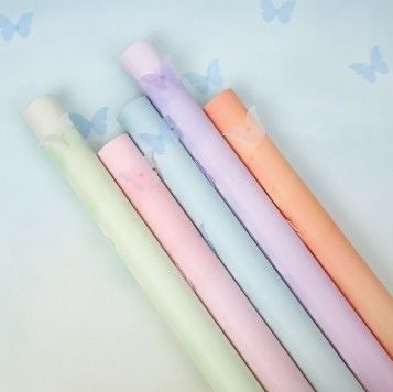 Хорошая цена. 57*57 см Партийный день святого Валентина Водостойкая цветовая бумага с дизайном бабочки онлайн