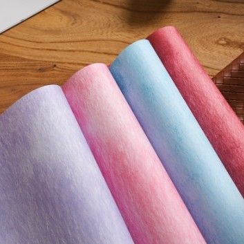 Хорошая цена. Бумага для упаковки цветов и букетов с разноцветной текстурой, окрашенной чернилами онлайн