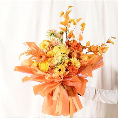 Хорошая цена. Флористическая упаковочная бумага для букетов цвета железа и красочная онлайн