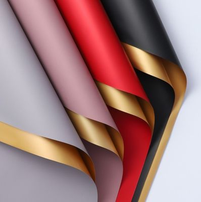 Хорошая цена. Двухцветная бумага Ouya для модных цветочных букетов и упаковки цветочных композиций онлайн