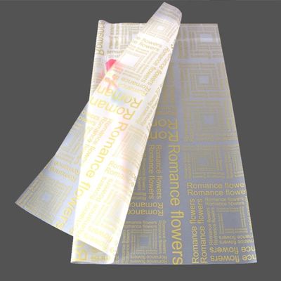 Хорошая цена. Флористическая упаковочная бумага с английской надписью, матовая, полупрозрачная, матовая бумага и цветочные материалы для упаковки подарков онлайн