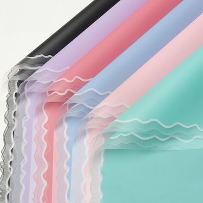 Хорошая цена. Волнистая полупрозрачная букетная бумага для самостоятельного изготовления, материал для цветочного искусства, время доставки 30-45 дней онлайн