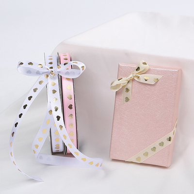 Хорошая цена. лента Grosgrain крена ленты сатинировки картины сердца обруча подарка 10mmX45Yards онлайн