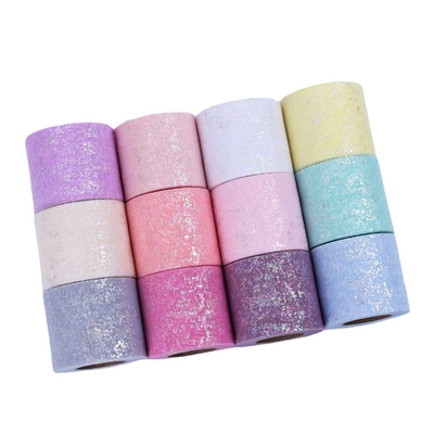 Хорошая цена. Полиэстер Organza Tulle Rolls Glitter Модель онлайн