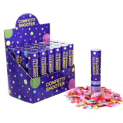 Хорошая цена. Карамболь Poppers 20cm Confetti дня рождения круга бумажный для украшения онлайн