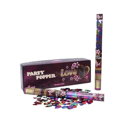 Хорошая цена. Confetti Poppers свадьбы Eco металлической партии фольги дружелюбный прозрачное онлайн